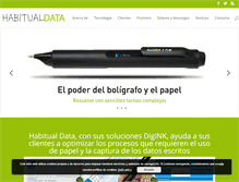 Tablet Screenshot of habitualdata.com